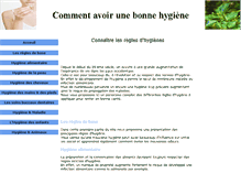 Tablet Screenshot of hygiene-info.fr